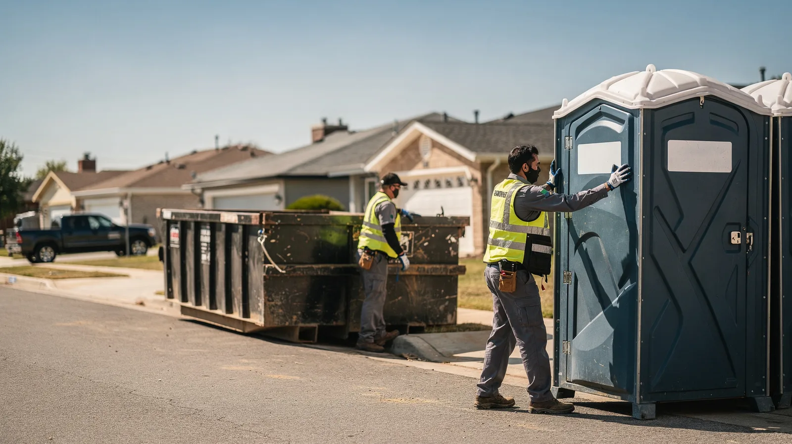 Porta Potty Rental in Garciasville, TX near me